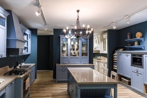 Wide-angle interior of an open-plan home captured for a 3D virtual tour in Tampa Bay