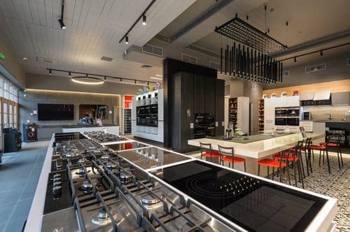 Modern retail interior with warm lighting, from the OC Studios of Tampa Bay archive